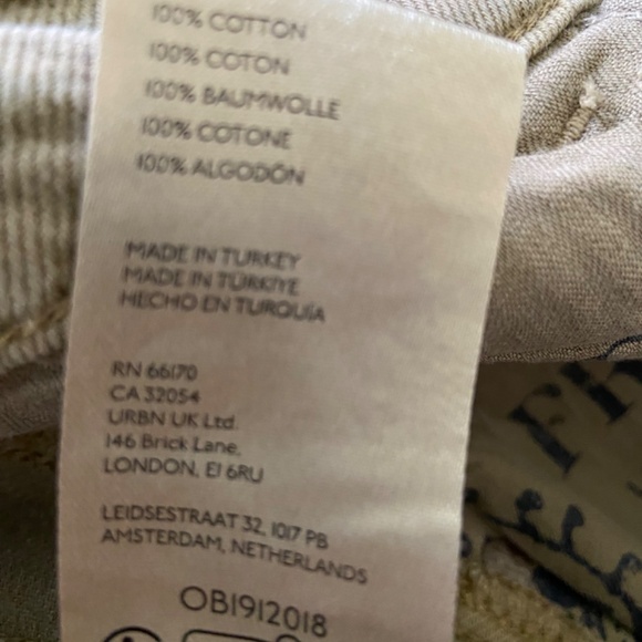 We The Free Lucky You Metallic Coated Mid Rise Barrel Jeans - 27 - Picture 5 of 5